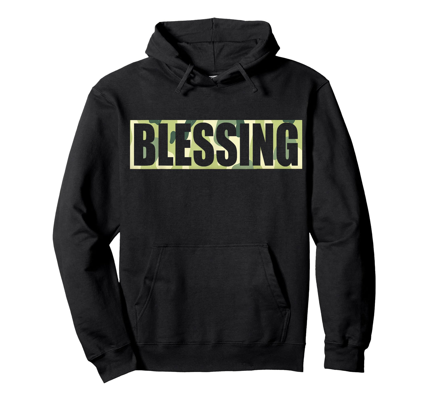 Camouflage Themed Party BLESSING IN DISGUISE Word Pun Funny T-Shirt