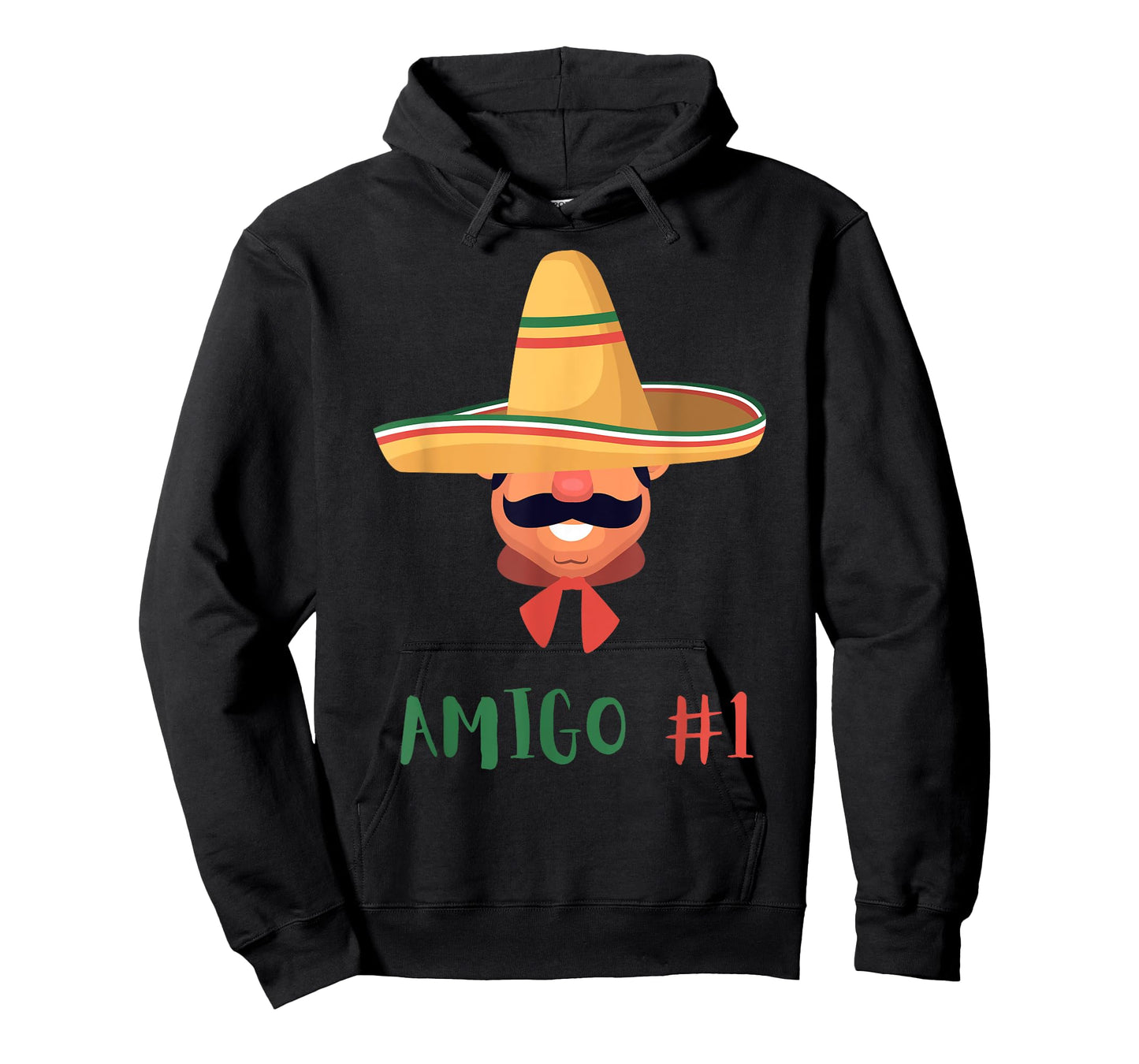 Funny Mexican Amigo #1 Group Matching DIY Halloween Costume T-Shirt
