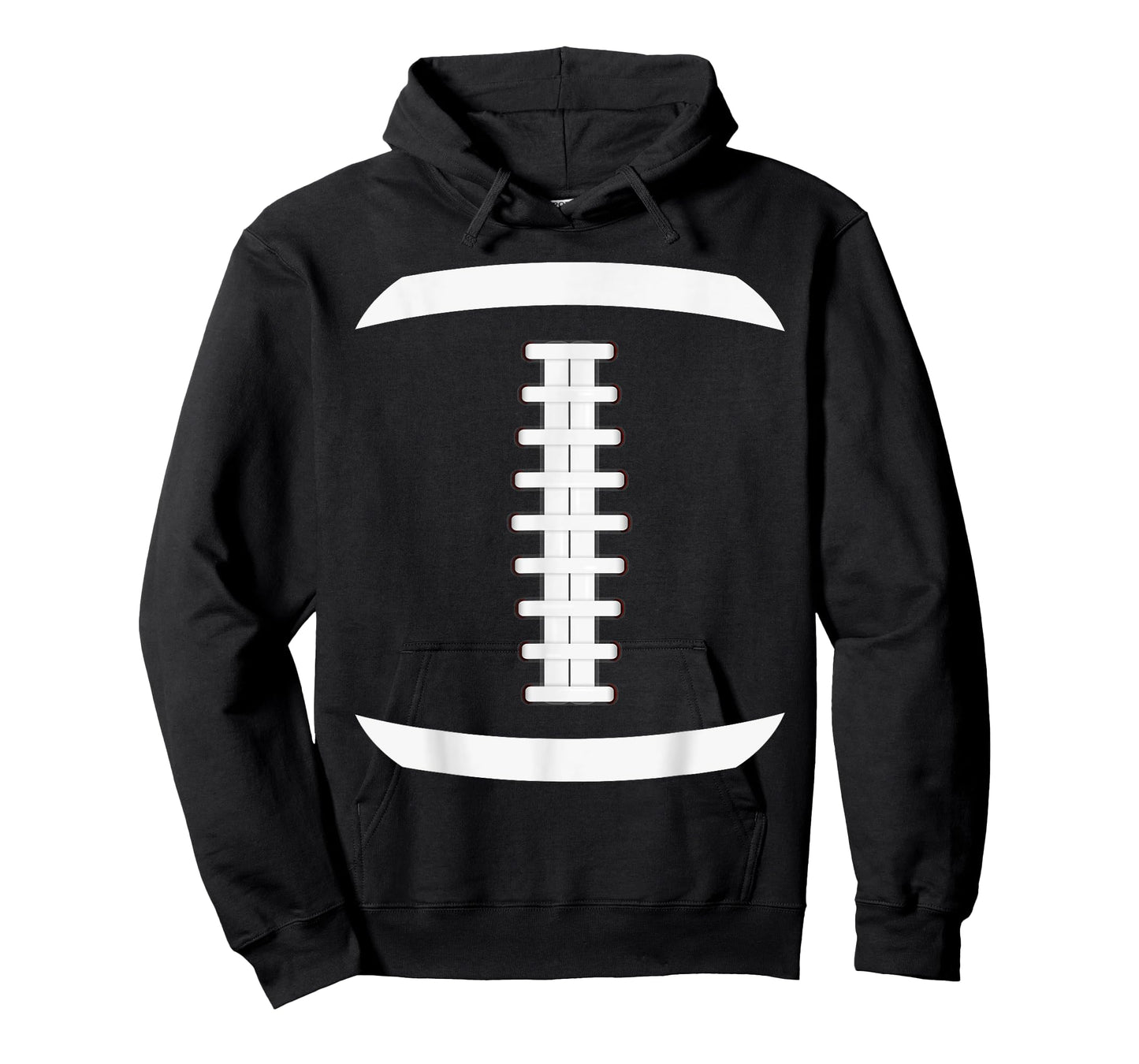 American Football Ball Costume Lace Up Thanksgiving Football T-Shirt