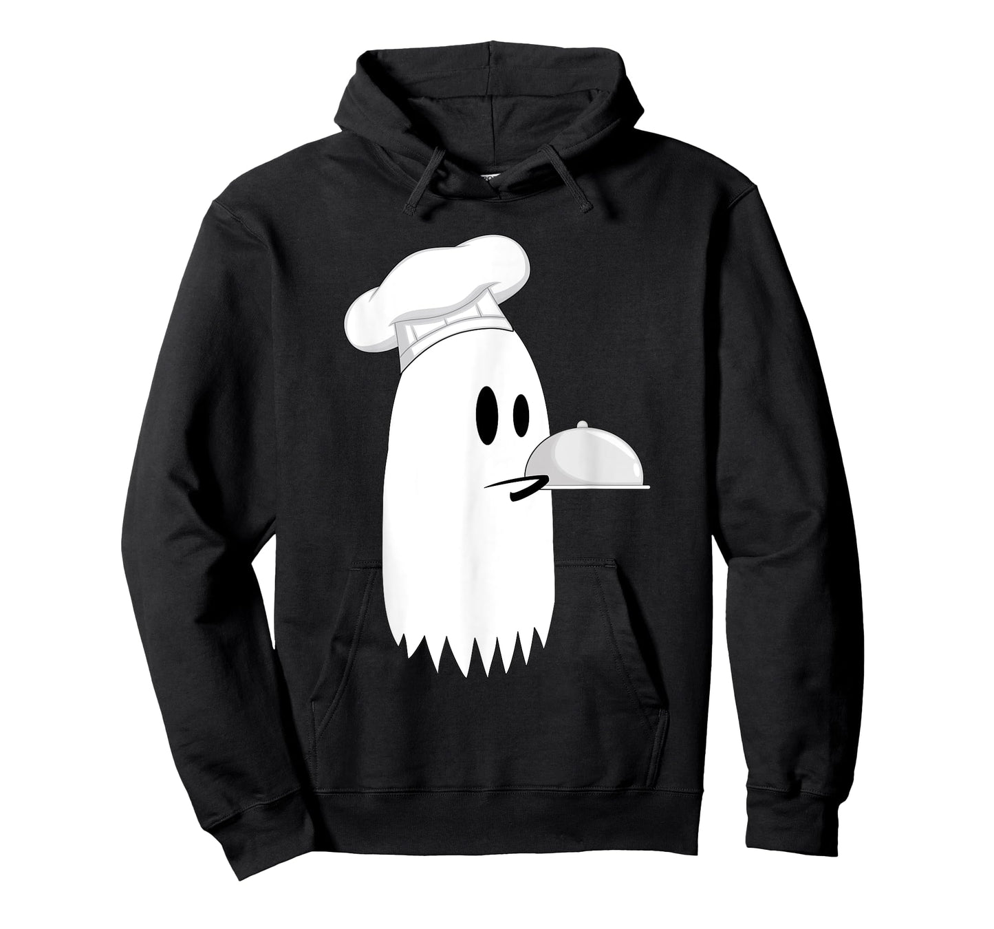 Spooky Ghost Cooking Chef Halloween Costume Gift T-Shirt