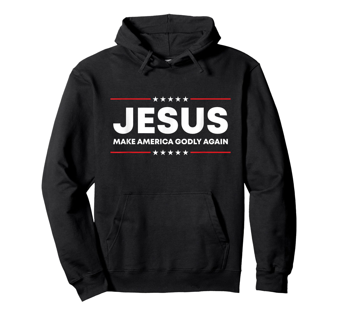 Jesus Make America Godly Again Patriotic Christian Faith USA T-Shirt
