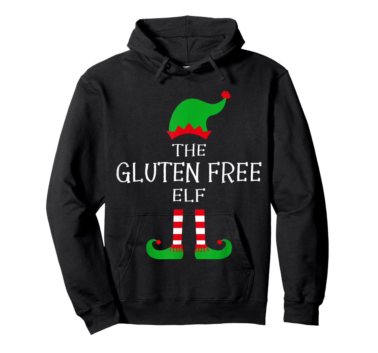 The Gluten Free Elf Matching Family Group Funny Christmas T-Shirt