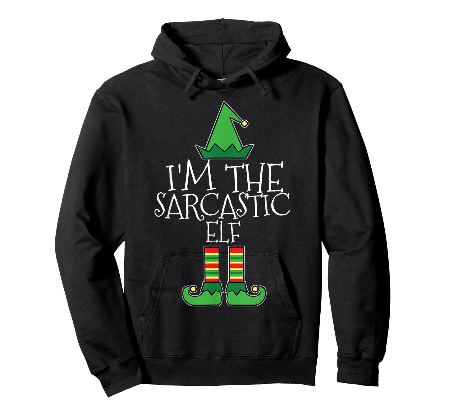 I'm The Sarcastic Elf Matching Family Christmas T Shirt PJs T-Shirt