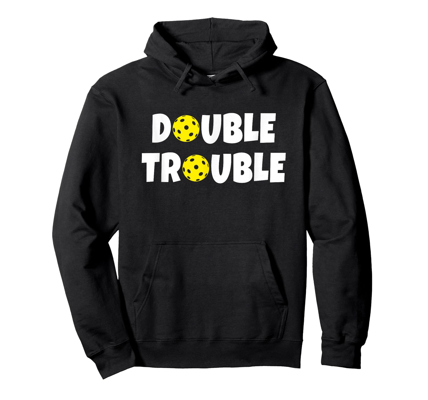 Pickleball - Funny Double Trouble Team T-Shirt T-Shirt