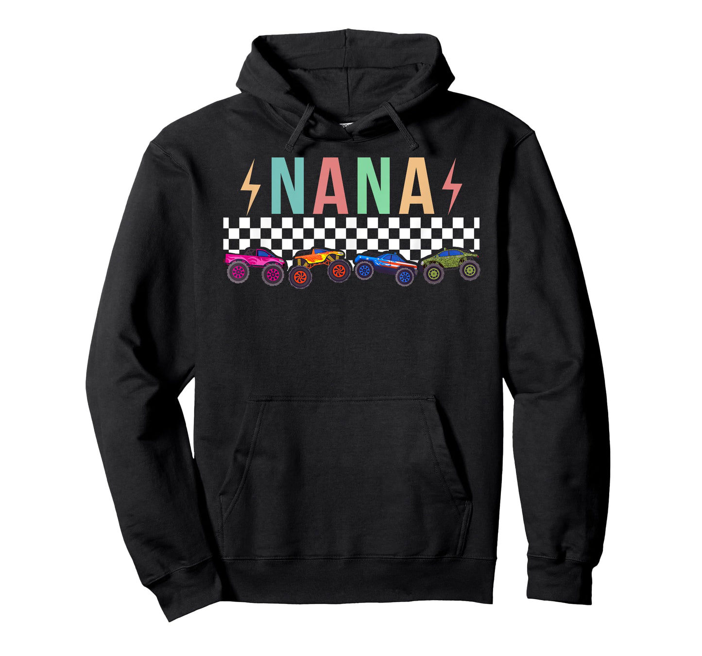 Nana Monster Truck Nana Grandma Proud Monster Truck Nana T-Shirt