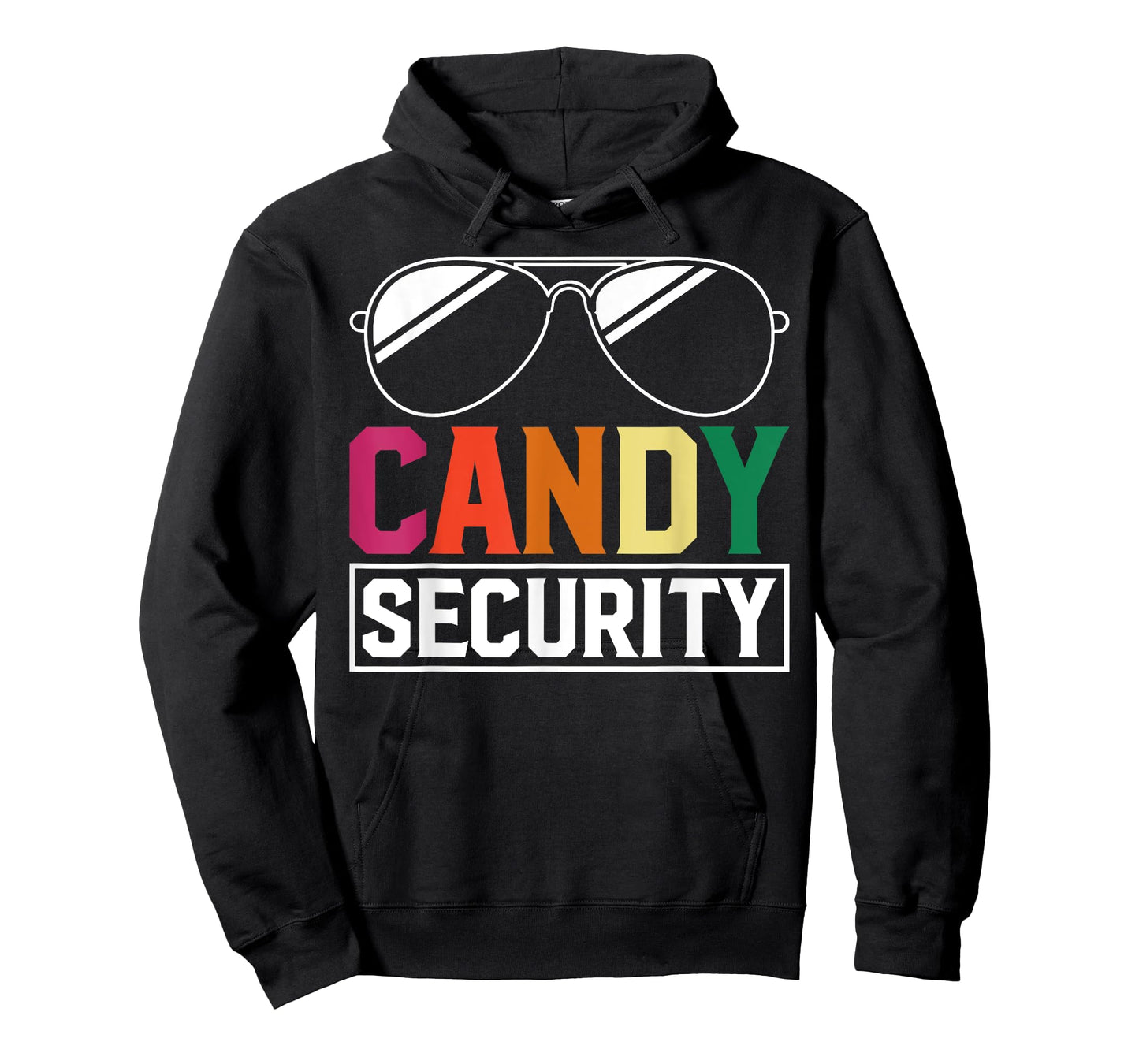 Candy Security Halloween Guard Funny Party Costume T-Shirt