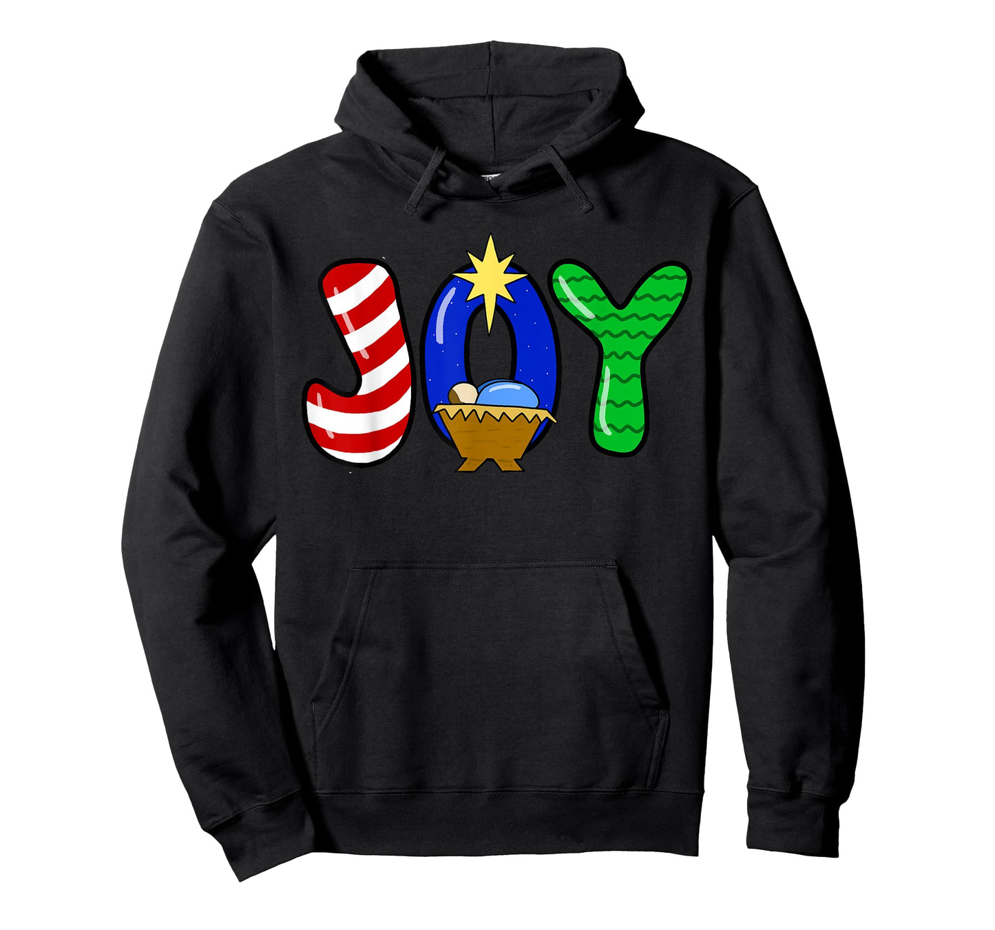 Choose Joy Christmas Manger Baby Jesus Nativity Joy Pajamas T-Shirt