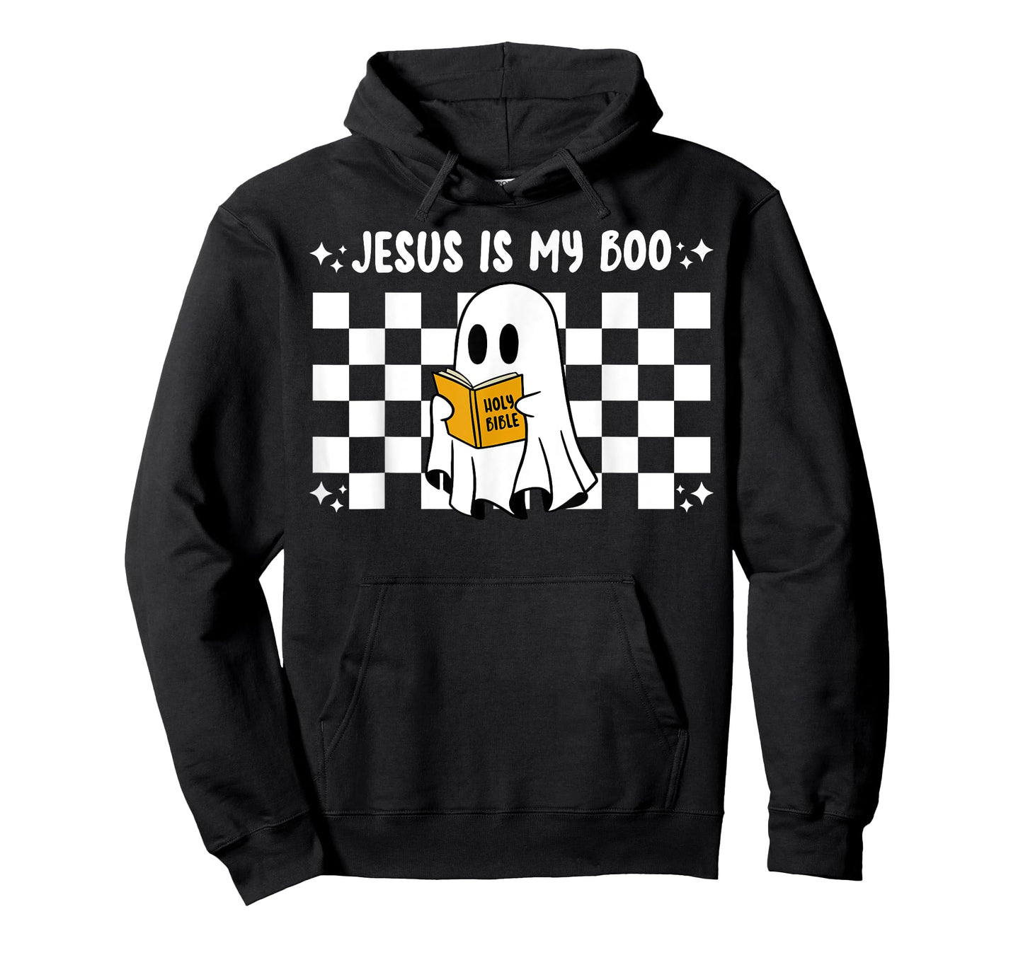 Retro Jesus Is My Boo Ghost Faith Christian Halloween T-Shirt