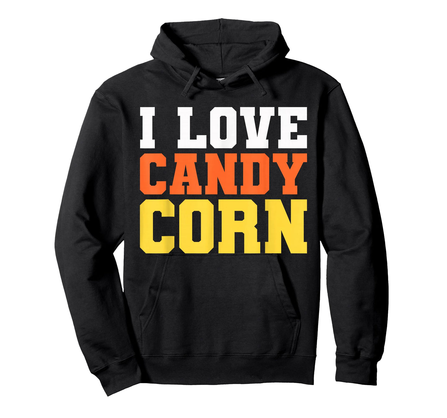 I Love Candy Corn Shirt Men Kids Women Halloween Costume T-Shirt