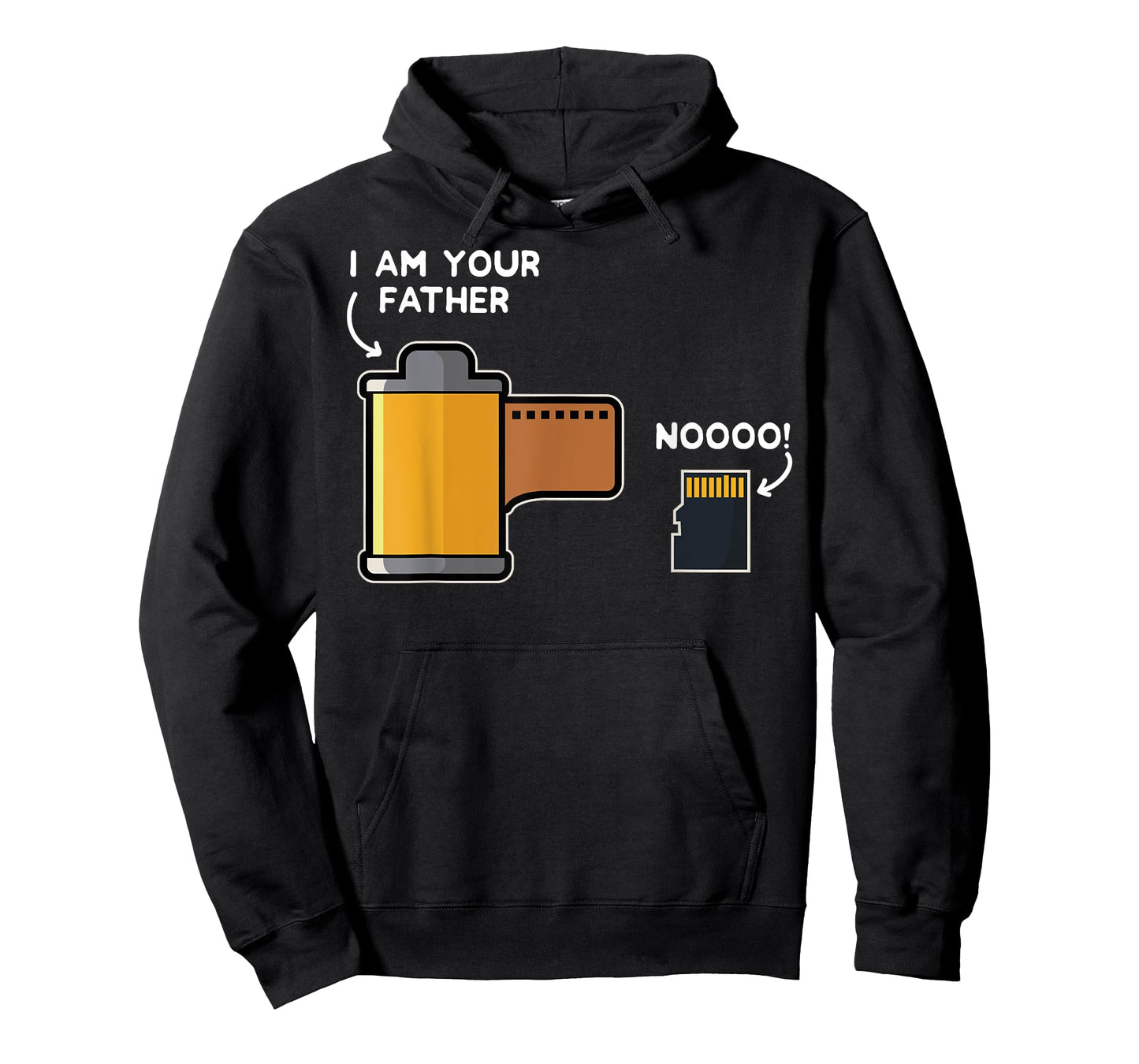 Funny Photography Gift Design Film Father of SD Card T-Shirt