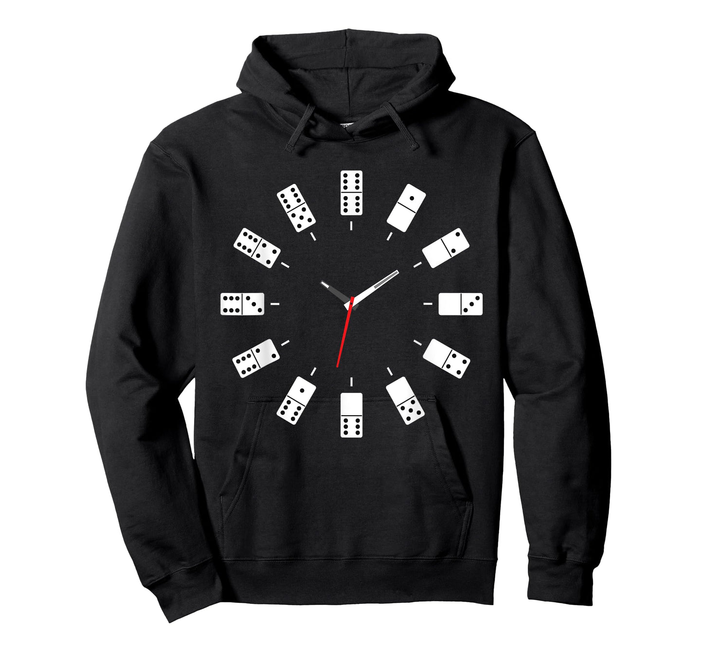 Domino Clock - Domino Player Dominoes Lover Tile Game T-Shirt