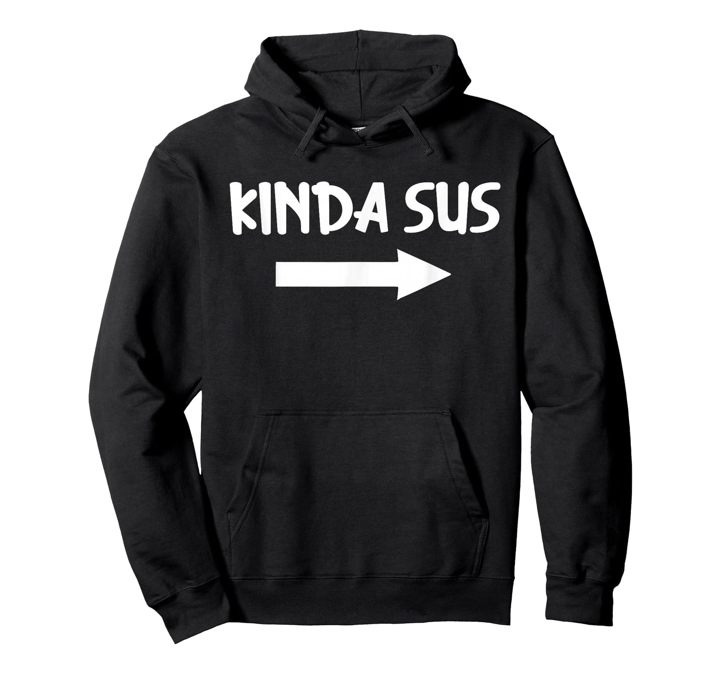 Kinda Sus Arrow Gaming Meme Joke Funny Halloween Costume T-Shirt