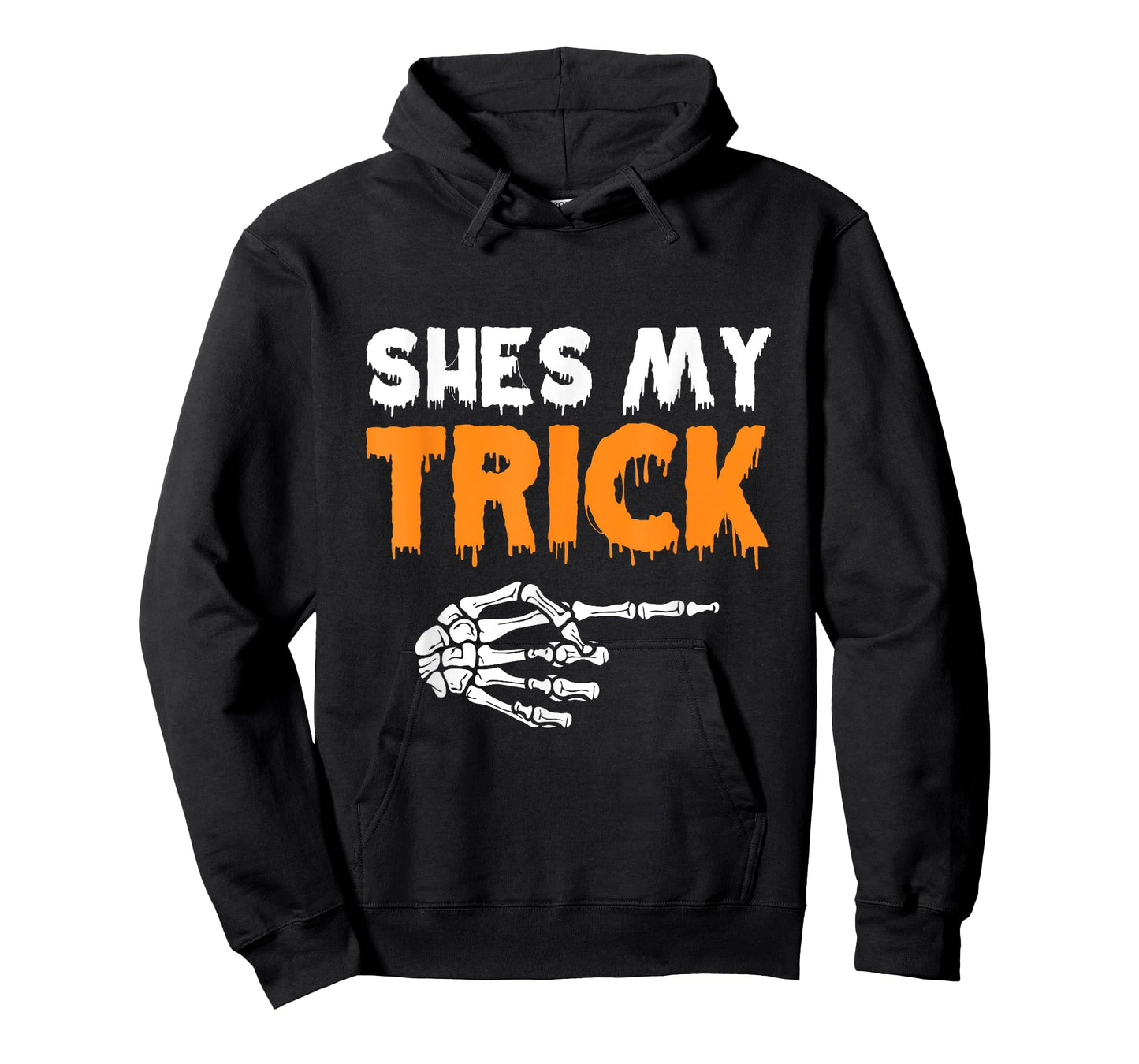 Funny She's My Trick He's My Treat Halloween Costume Hers T-Shirt