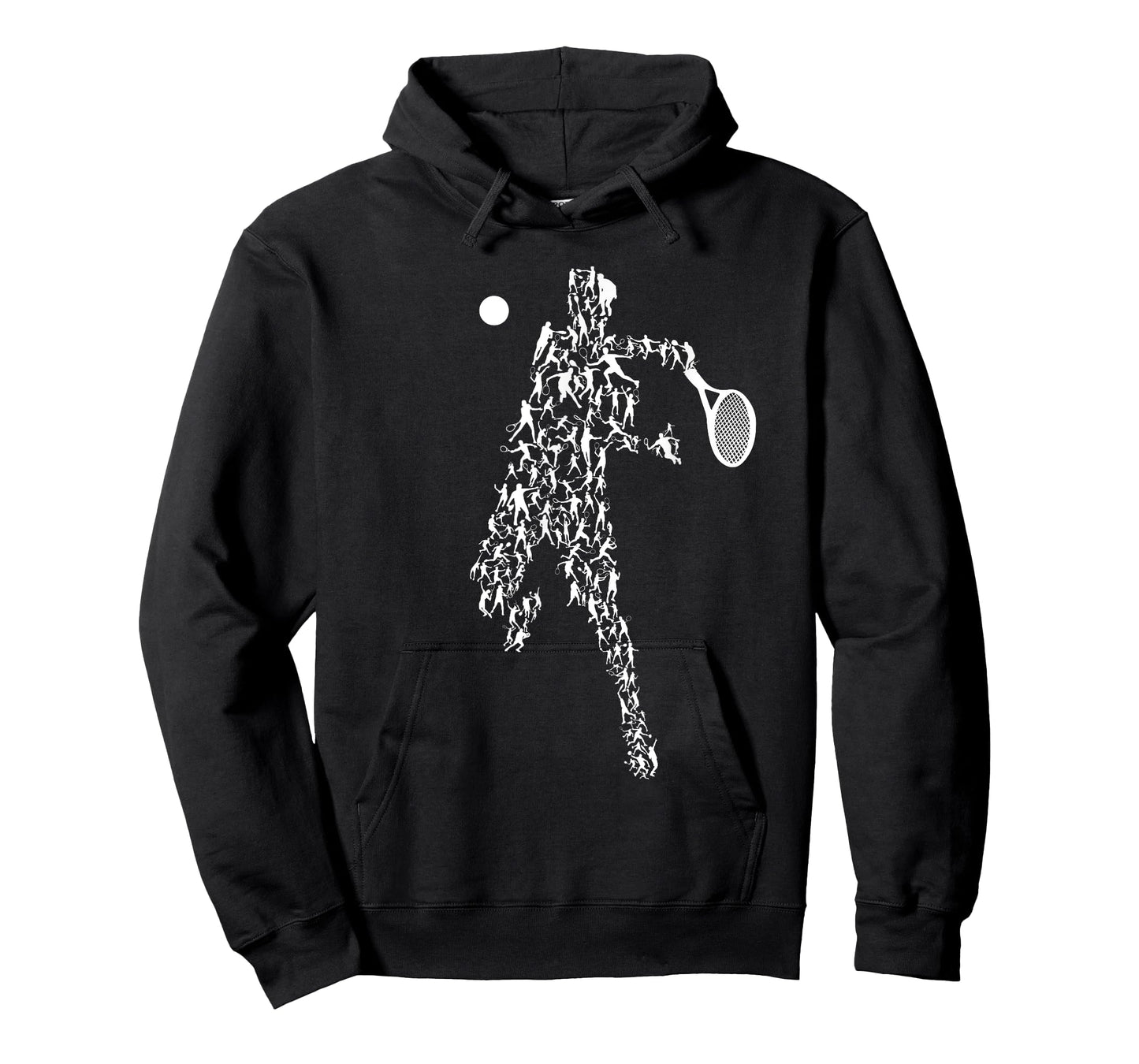Tennis Positions Player Balls Funny Racket Game Outfit T-Shirt