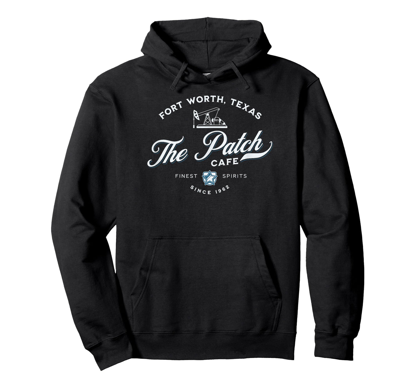 Patch Cafe Unisex-Adults Black Cotton T-Shirt, Small, Short Sleeve