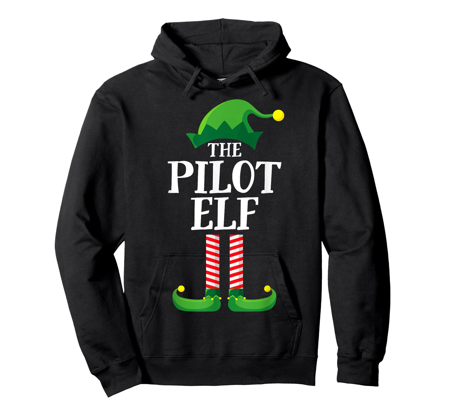 Pilot Elf Matching Family Group Christmas Party Pyjamas T-Shirt