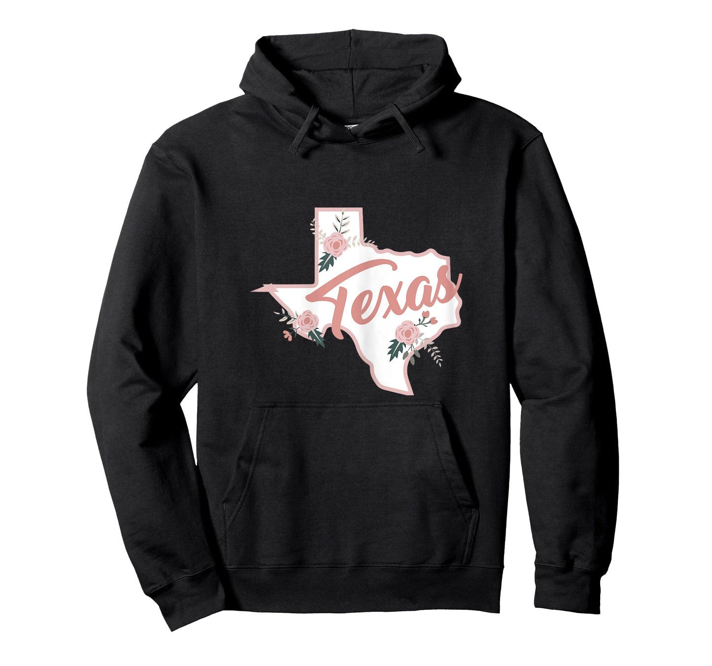 Cute Texas State Floral Rose T-Shirt
