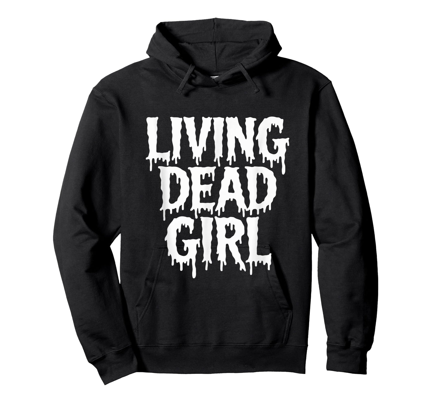 Dripping Blood Zombie Movie Living Dead Girl Halloween T-Shirt