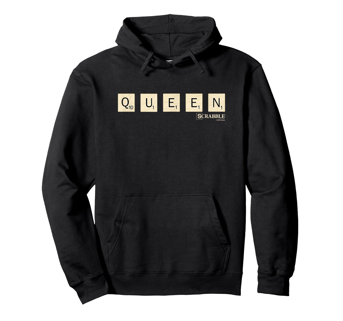 Scrabble Queen Vintage Letter Tiles Logo T-Shirt