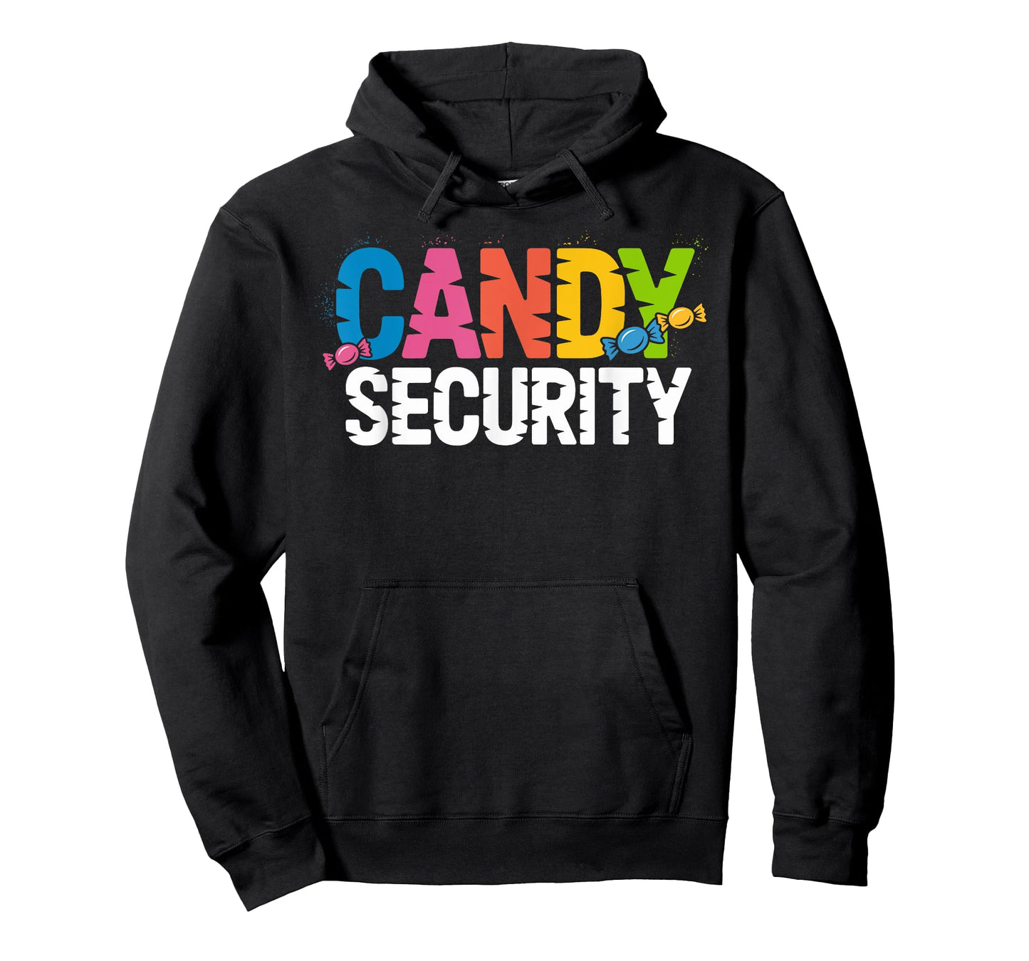 Candy Security Funny Easy Halloween Costume Adult T-Shirt