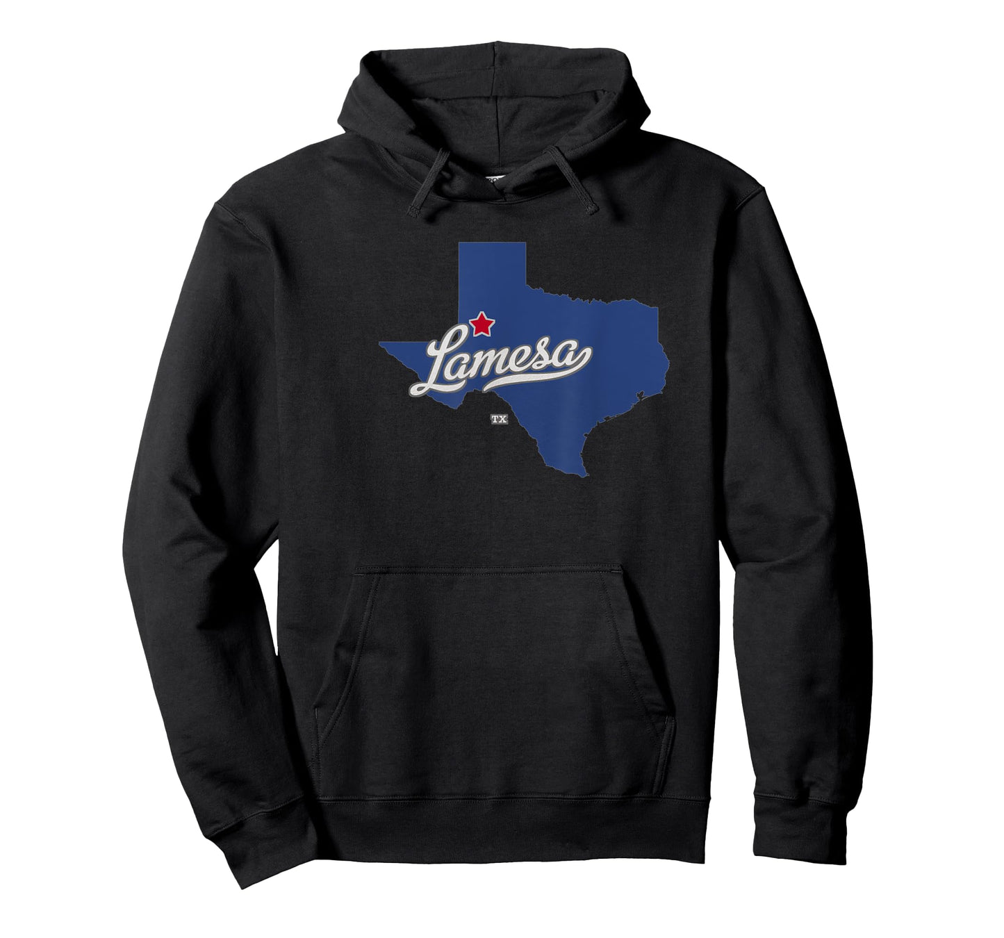 Lamesa Texas TX Map T-Shirt