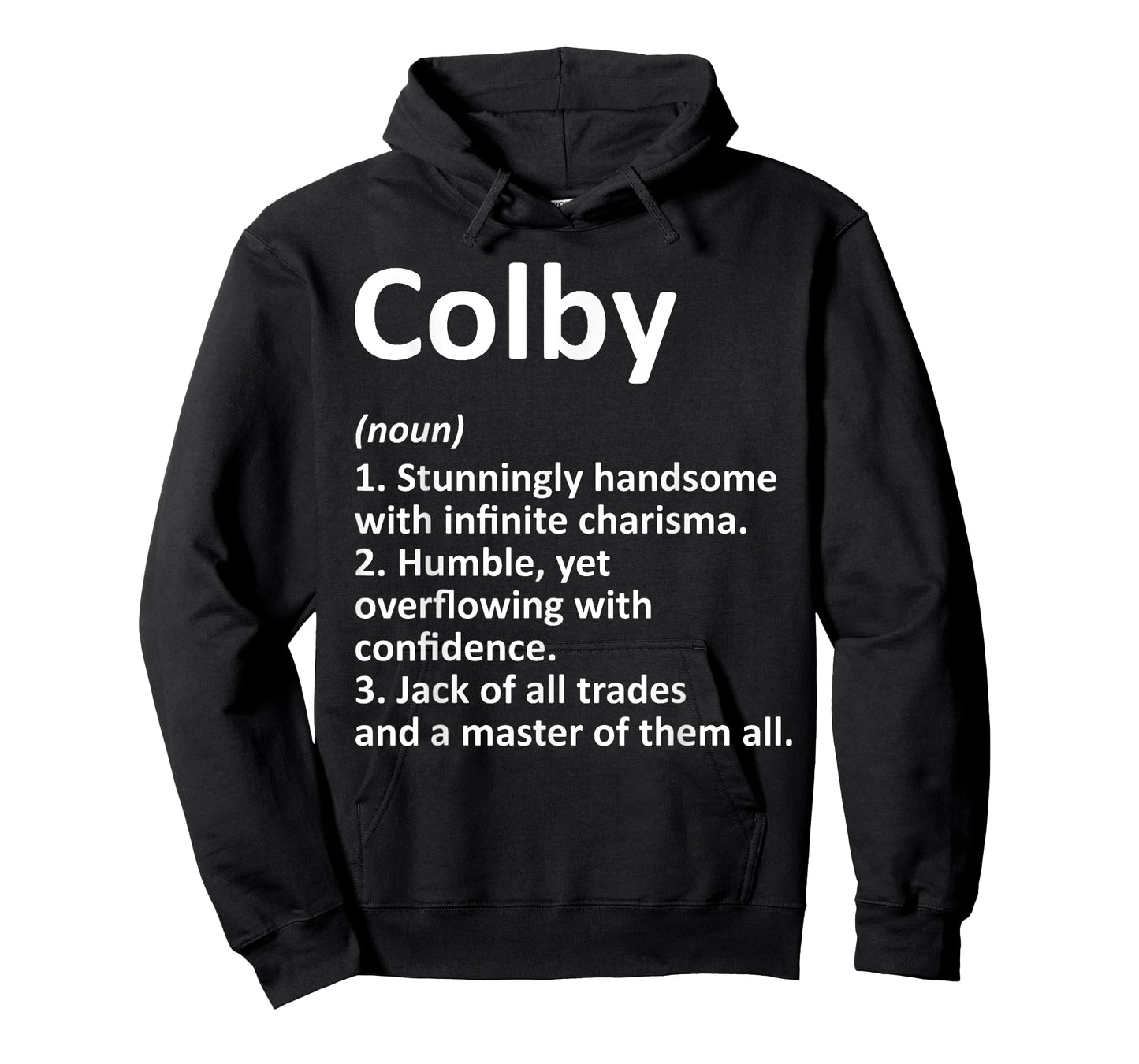 COLBY Definition Personalized Name Funny Birthday Gift Idea T-Shirt