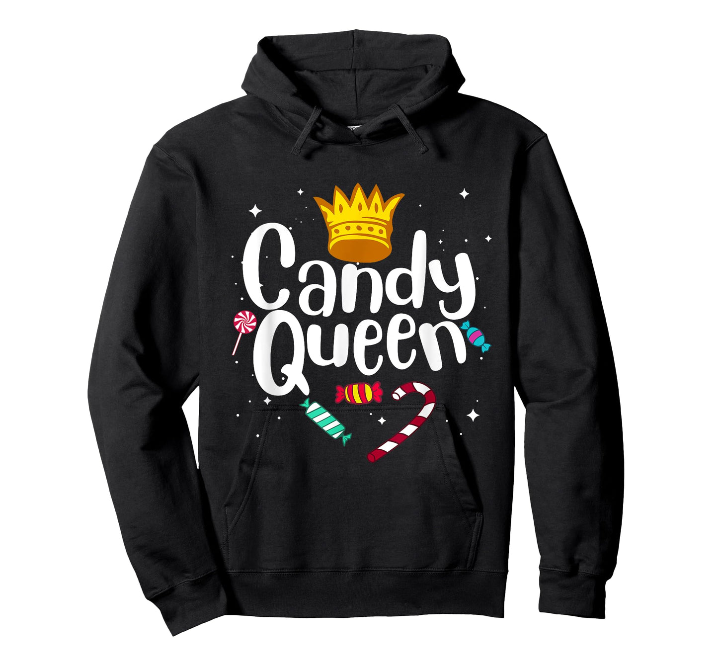 Funny Candy Queen Gift For Lollipop Lover Sweet Tooth Women T-Shirt