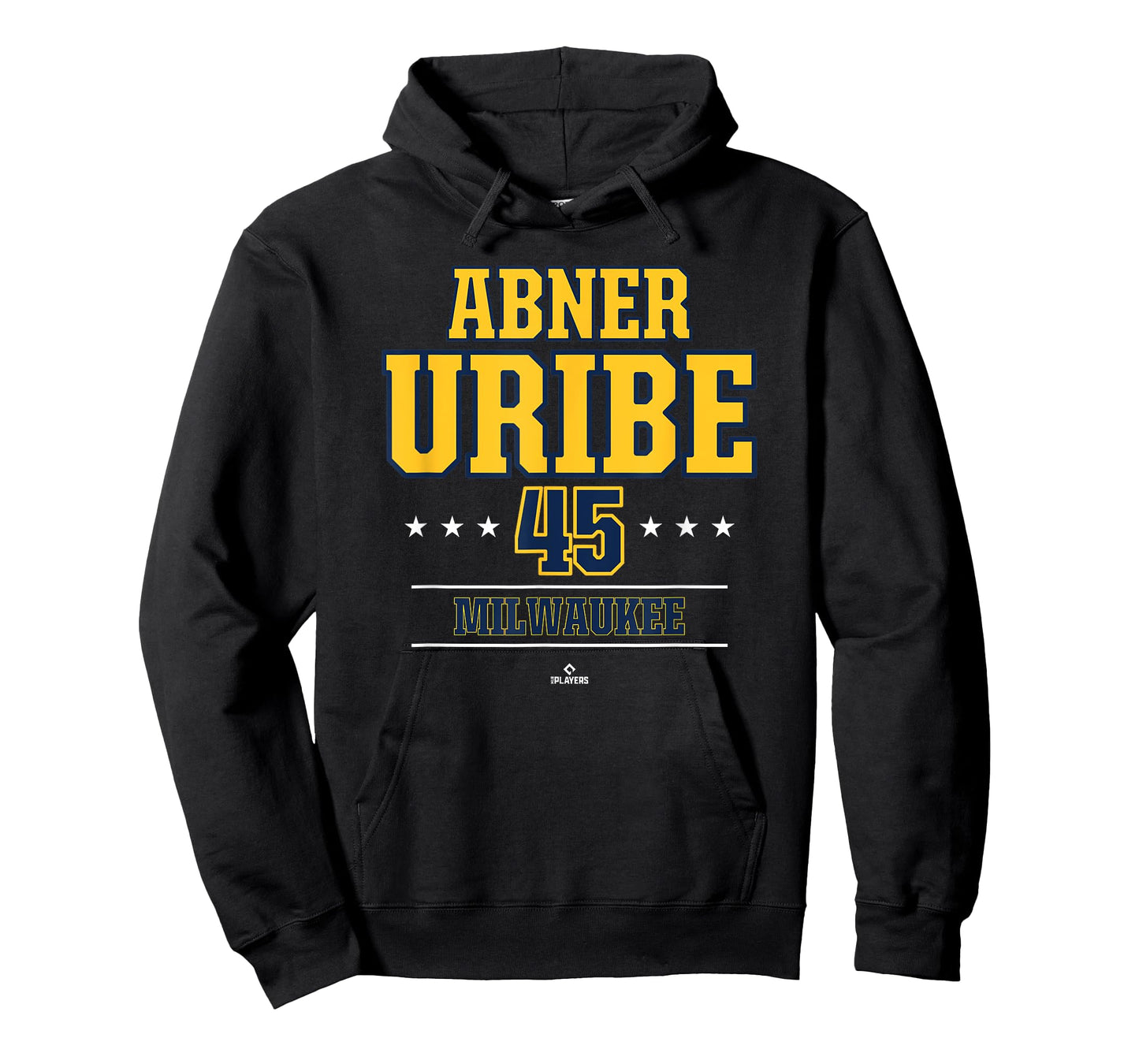 Baseball Star Abner Uribe Milwaukee MLBPA T-Shirt
