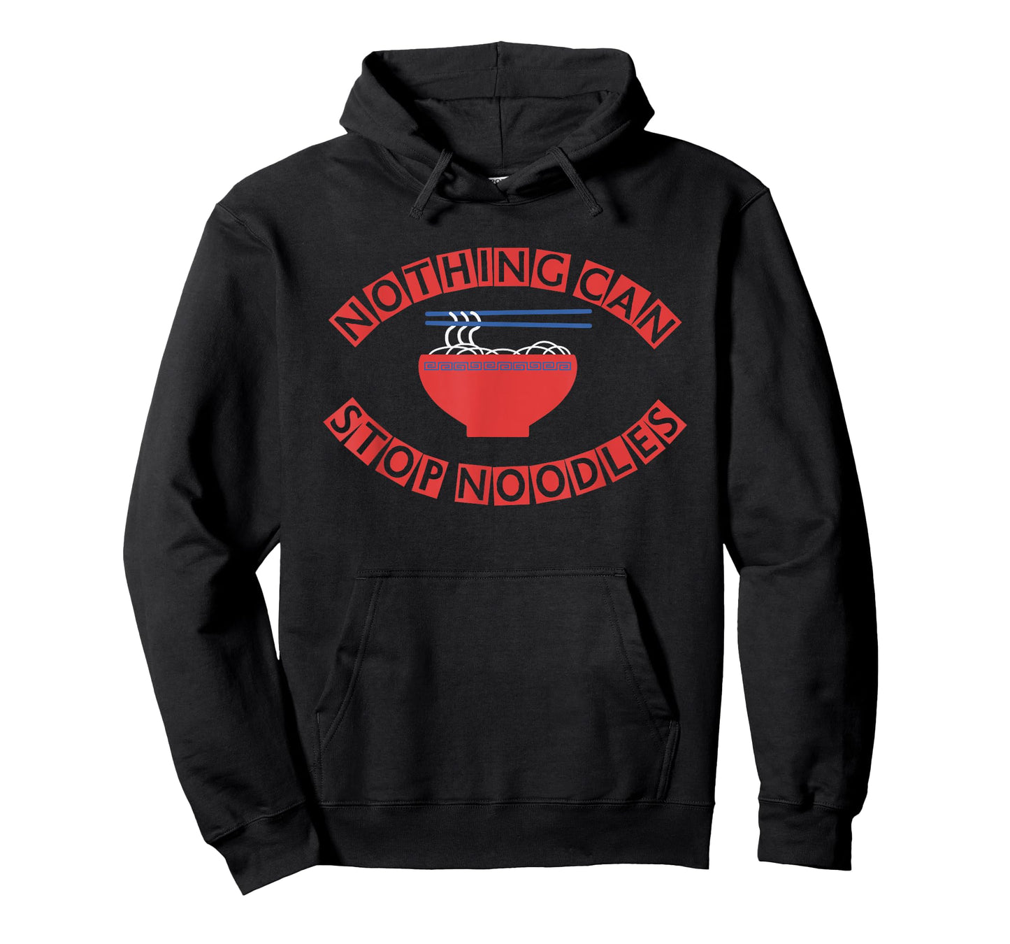 NOTHING CAN STOP NOODLES (noodles, chopsticks, bowl t-shirt) T-Shirt