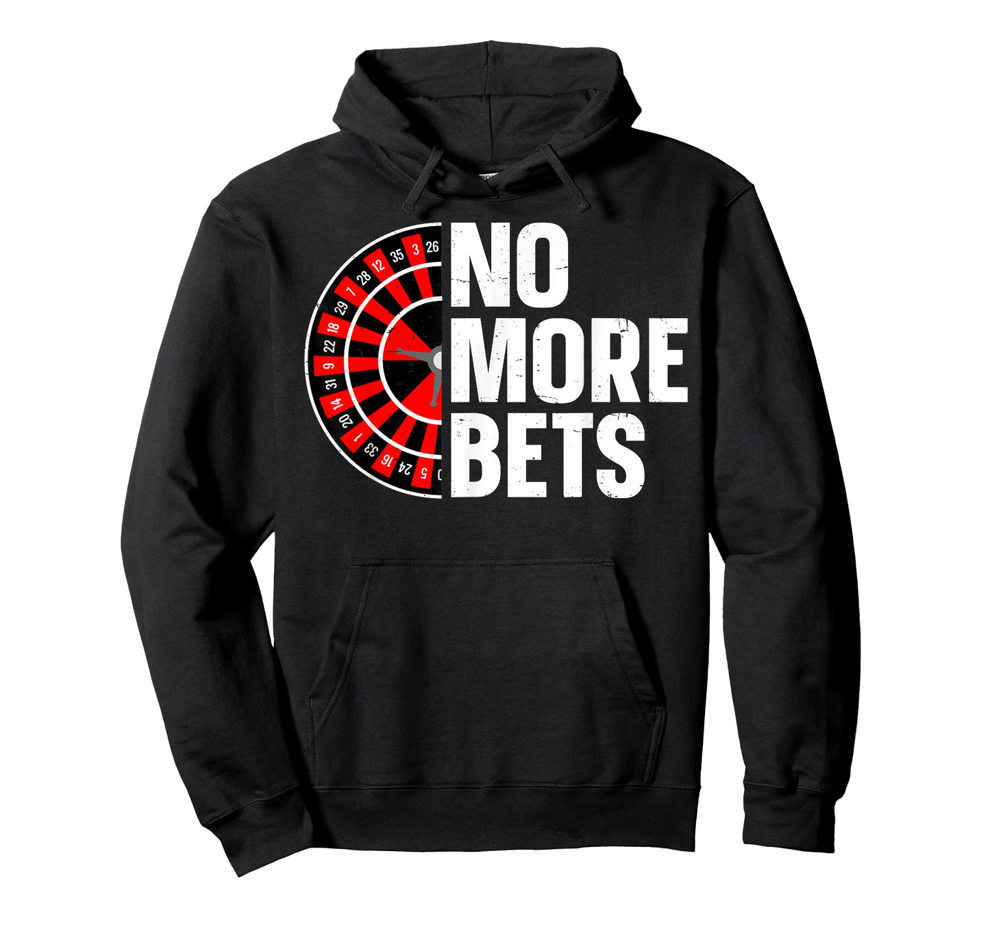 No More Bets Design for a Roulette player T-Shirt