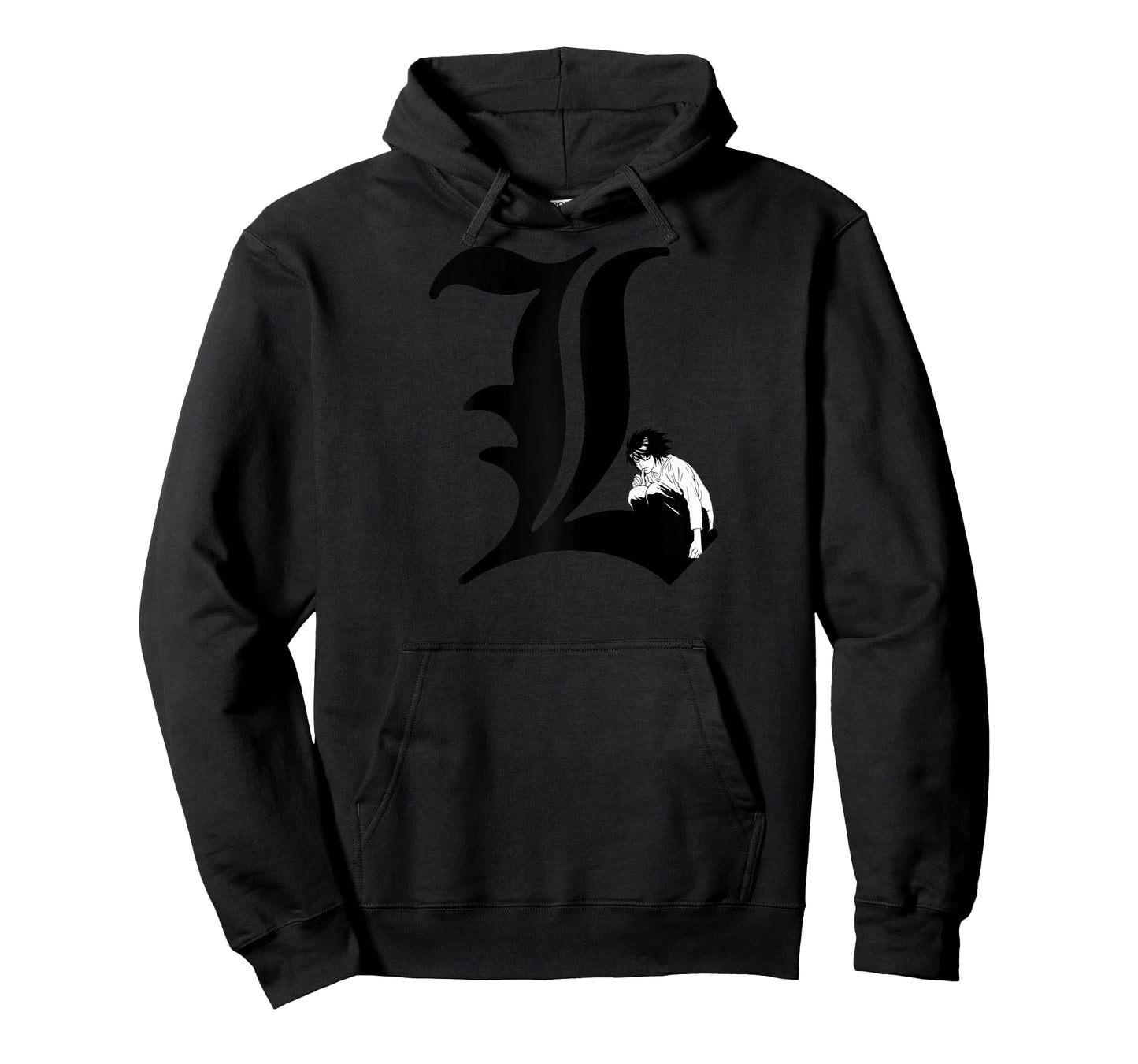 Death Note L Symbol Anime Raglan Baseball Tee