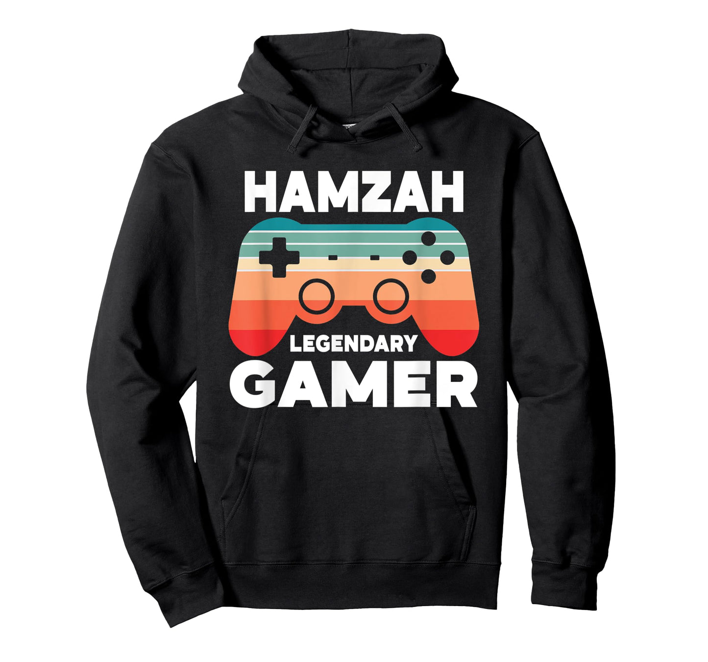 Hamzah Legendary Gamer Funny Personalized Hamzah Gamer T-Shirt