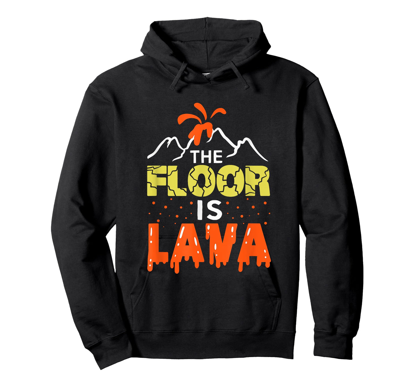 The Floor is Lava Funny Gift For Kids Boys Girls Adults T-Shirt