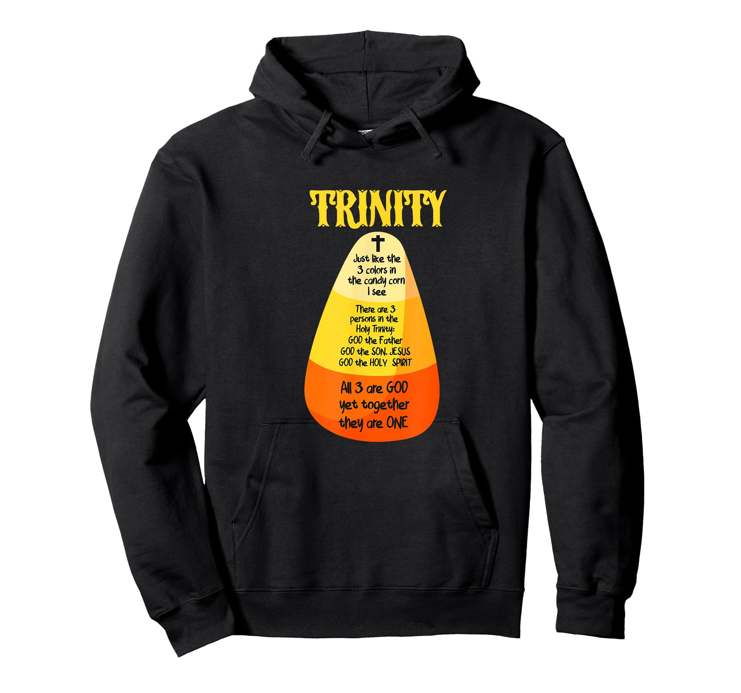 Candy Corn Christian Halloween God T-Shirt