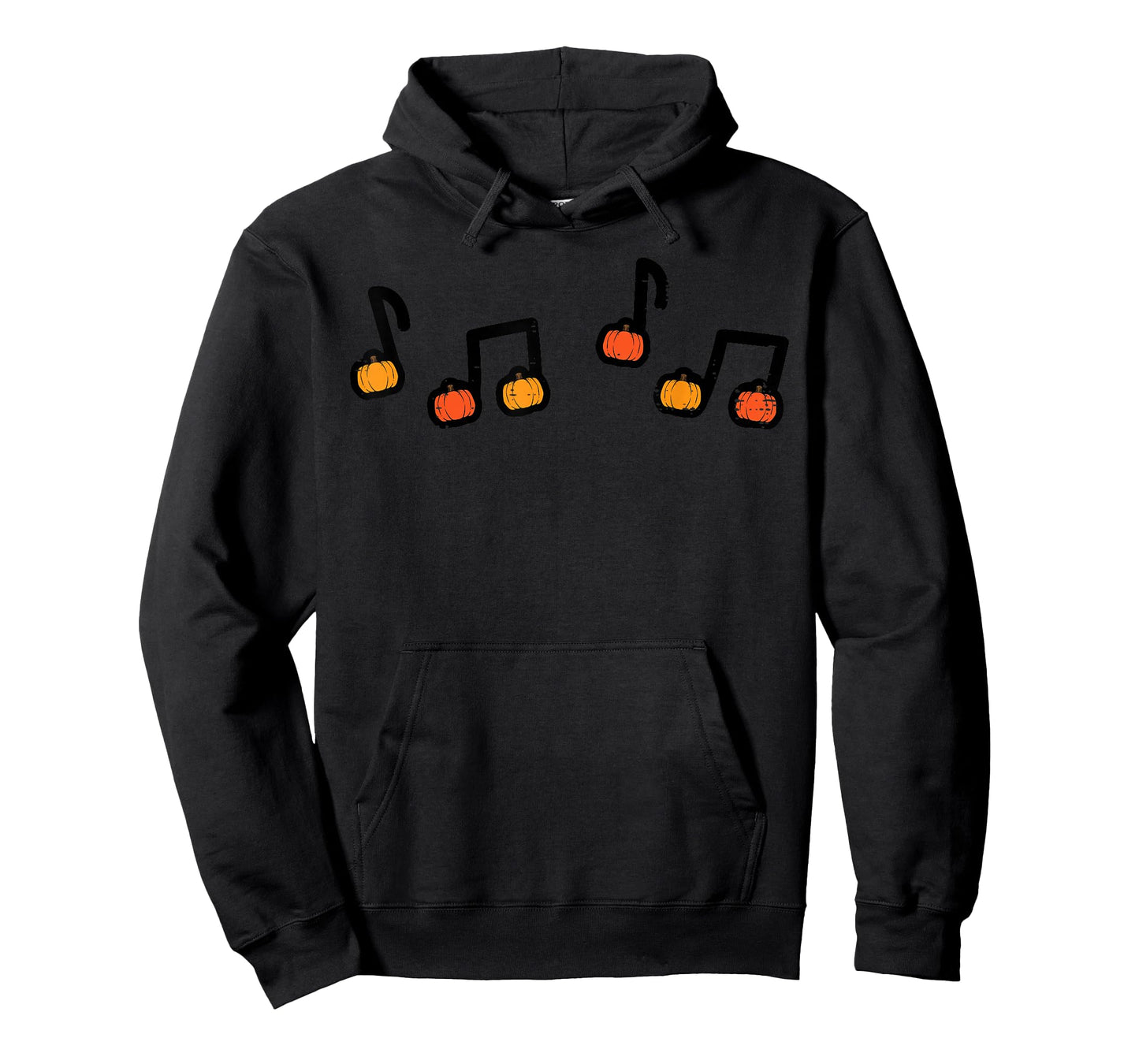 Halloween Music Notes Pumpkin Costume Teacher Women Men Kids T-Shirt
