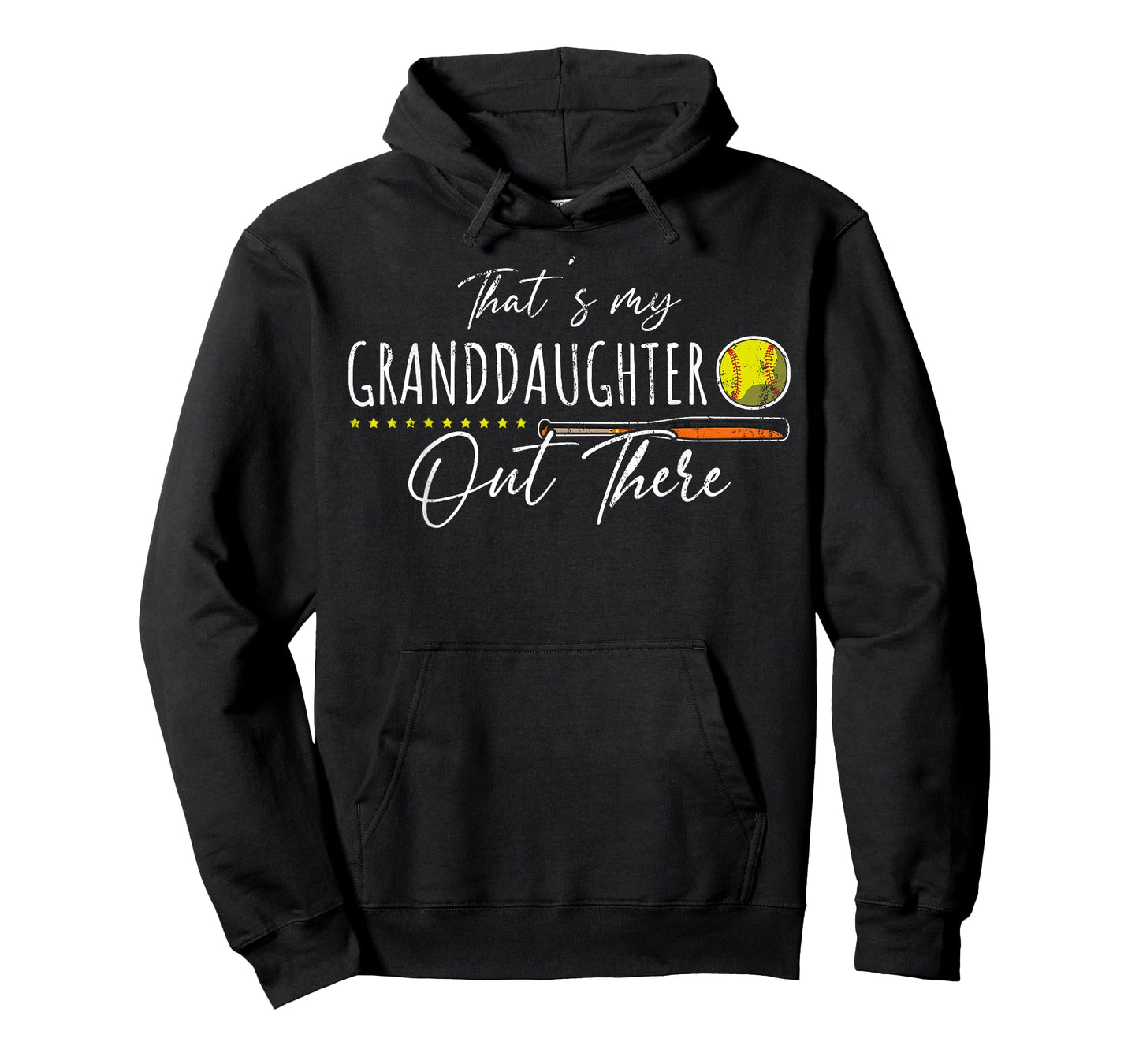 American Sport Softball Player Proud Grandparents Softball T-Shirt