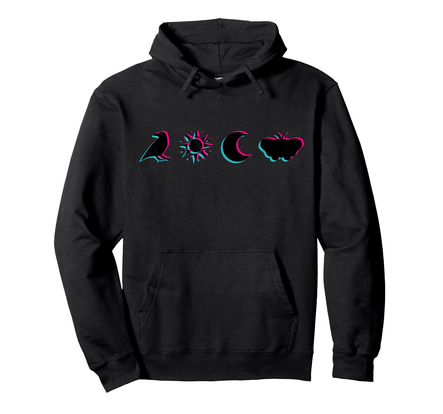 Lost Records: Bloom & Rage - Raven Sun Moon Moth T-Shirt