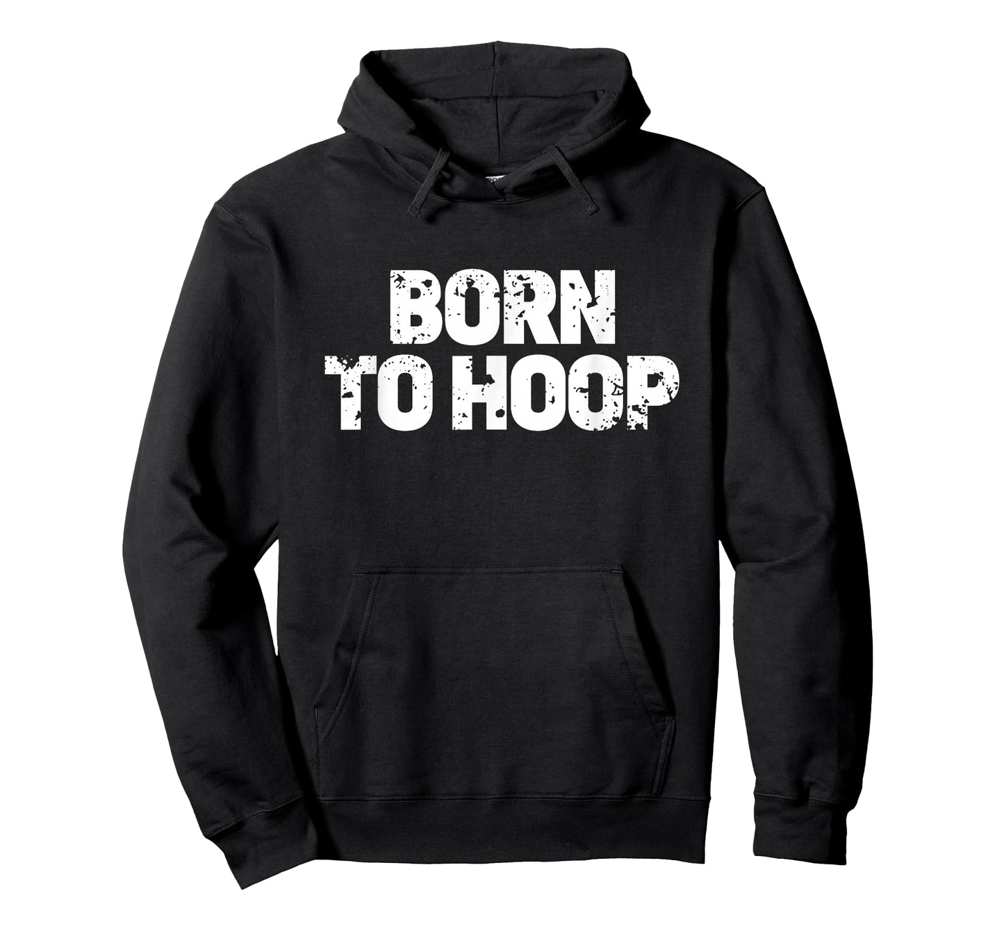 Born To Hoop Basketball Hooper Distressed Practice Jersey T-Shirt