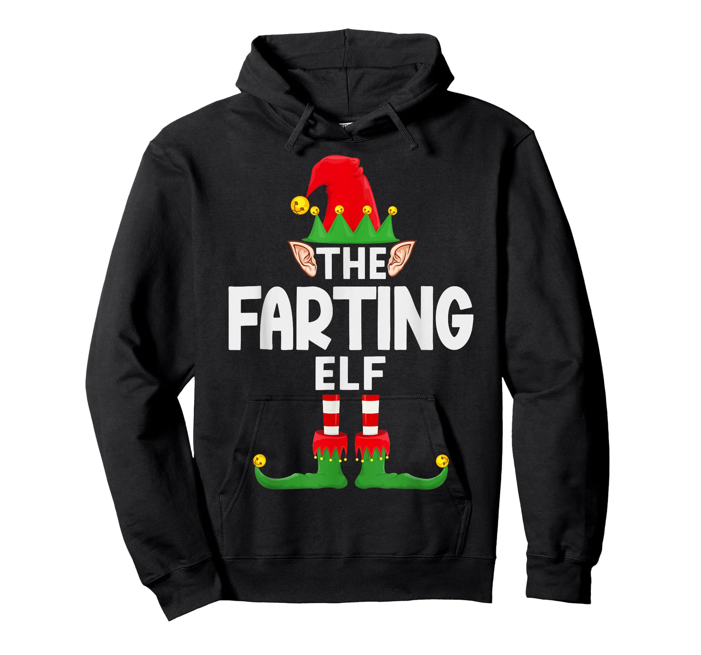 The Farting Elf Family Christmas Pajama Party T-Shirt