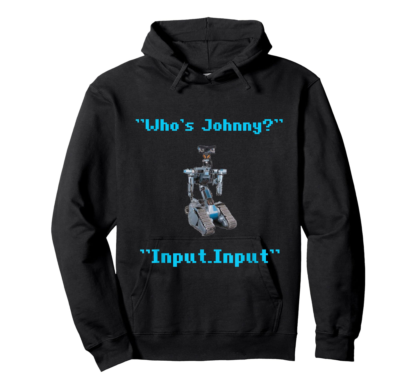 Funny 80s Short Robotics Input Circuit Johnny Novelty T-Shirt