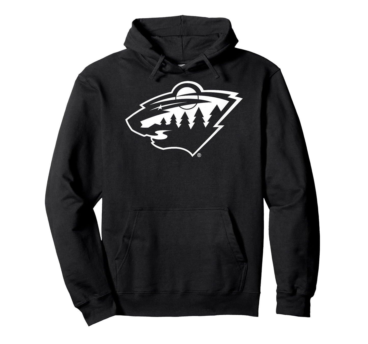 Minnesota Wild Two Tone Black NHL Officially Licensed T-Shirt