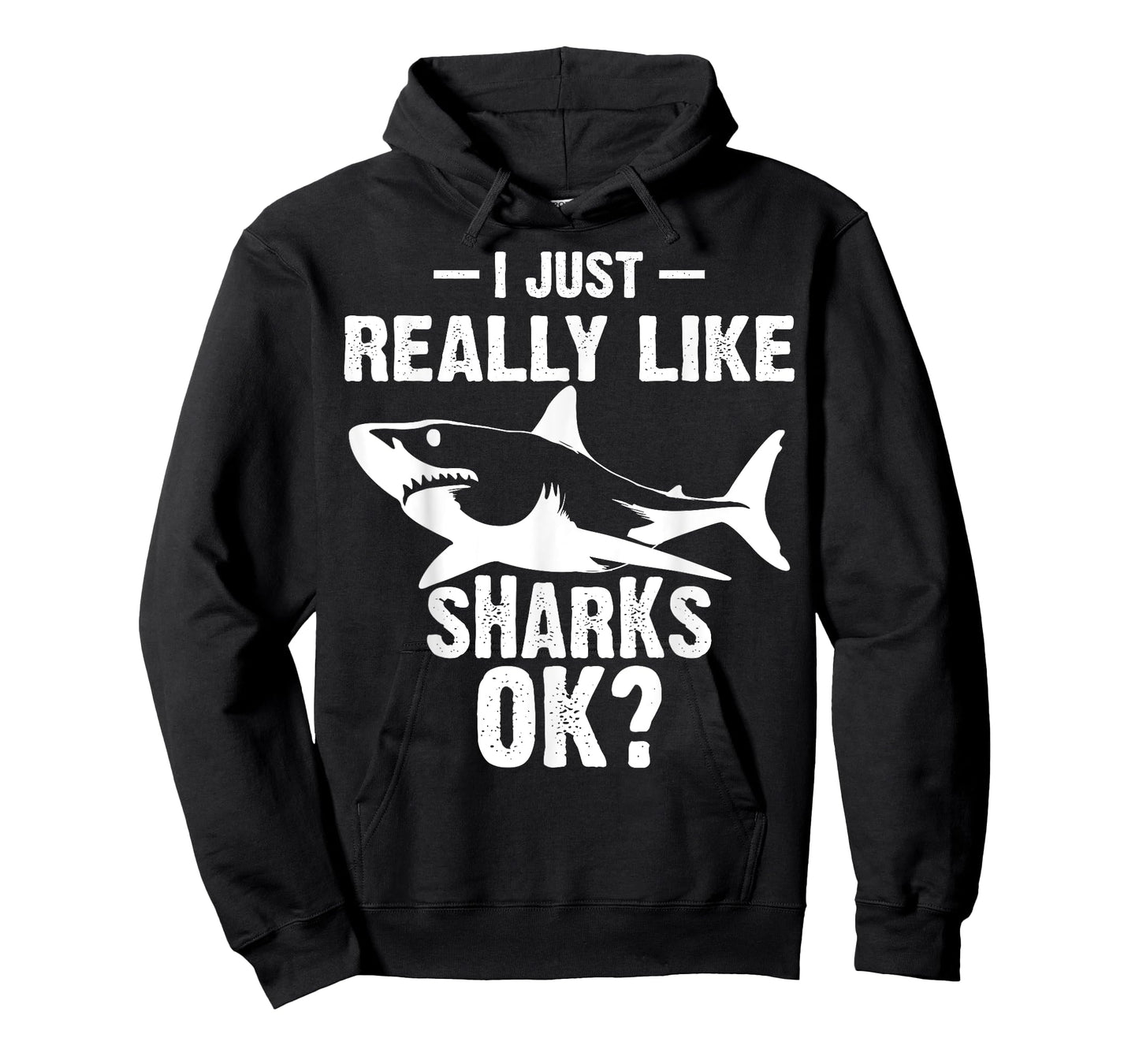 Funny I Just Really Like Sharks Gift Men Women Shark Lover T-Shirt