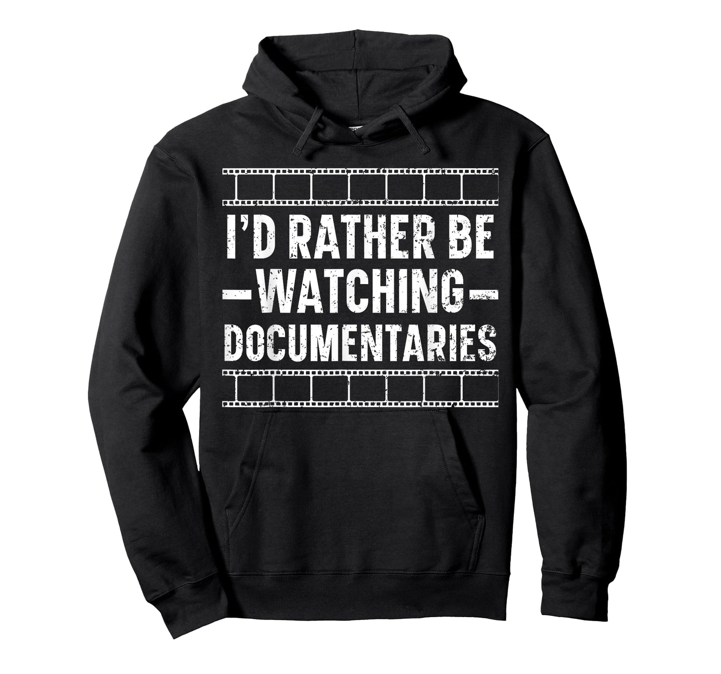 I'd Rather Be Watching Documentaries True Crime Documentary T-Shirt