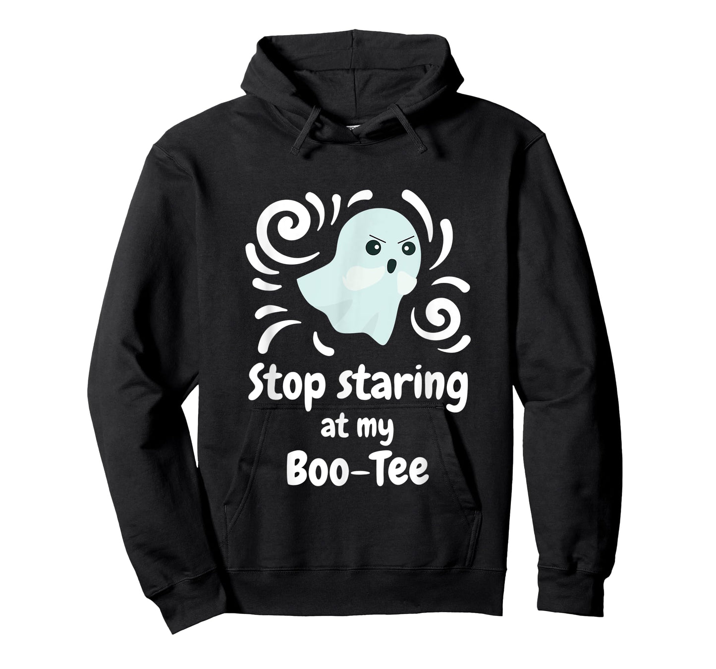 Cute Upset Angry Ghost Stop Staring At My Boo-Tee Tee Gift T-Shirt