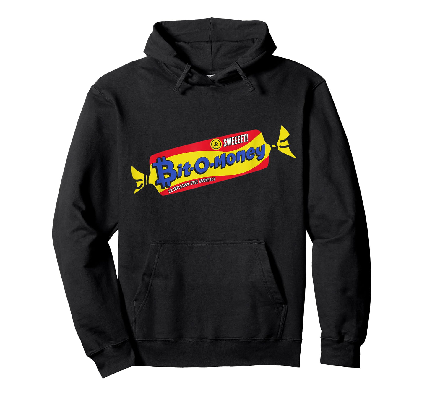 BTC Bit-O-Money | Funny Bitcoin Vintage Candy Parody T-Shirt