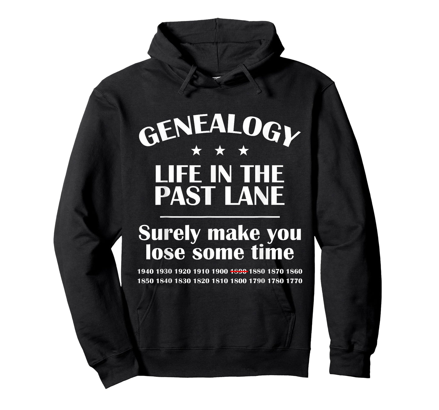 Genealogin Genealogy Sarcastic Life in the Past T-Shirt