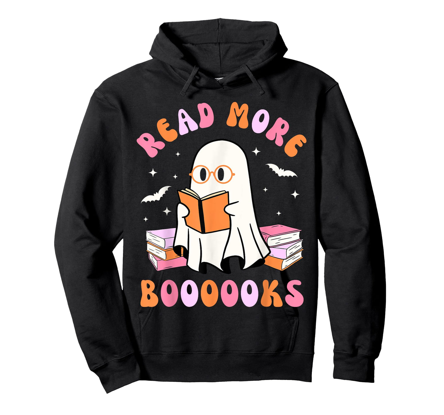 Read More Books Halloween Groovy Reading Kids T-Shirt