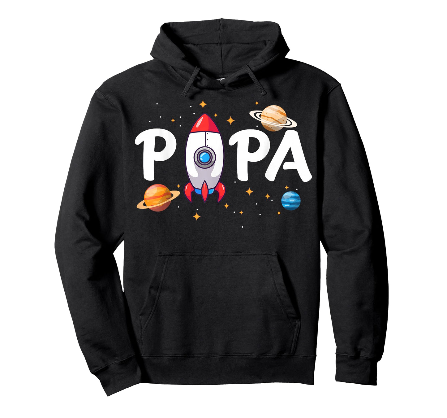 Papa of The Birthday Boy Space Astronaut 1st Birthday Family T-Shirt