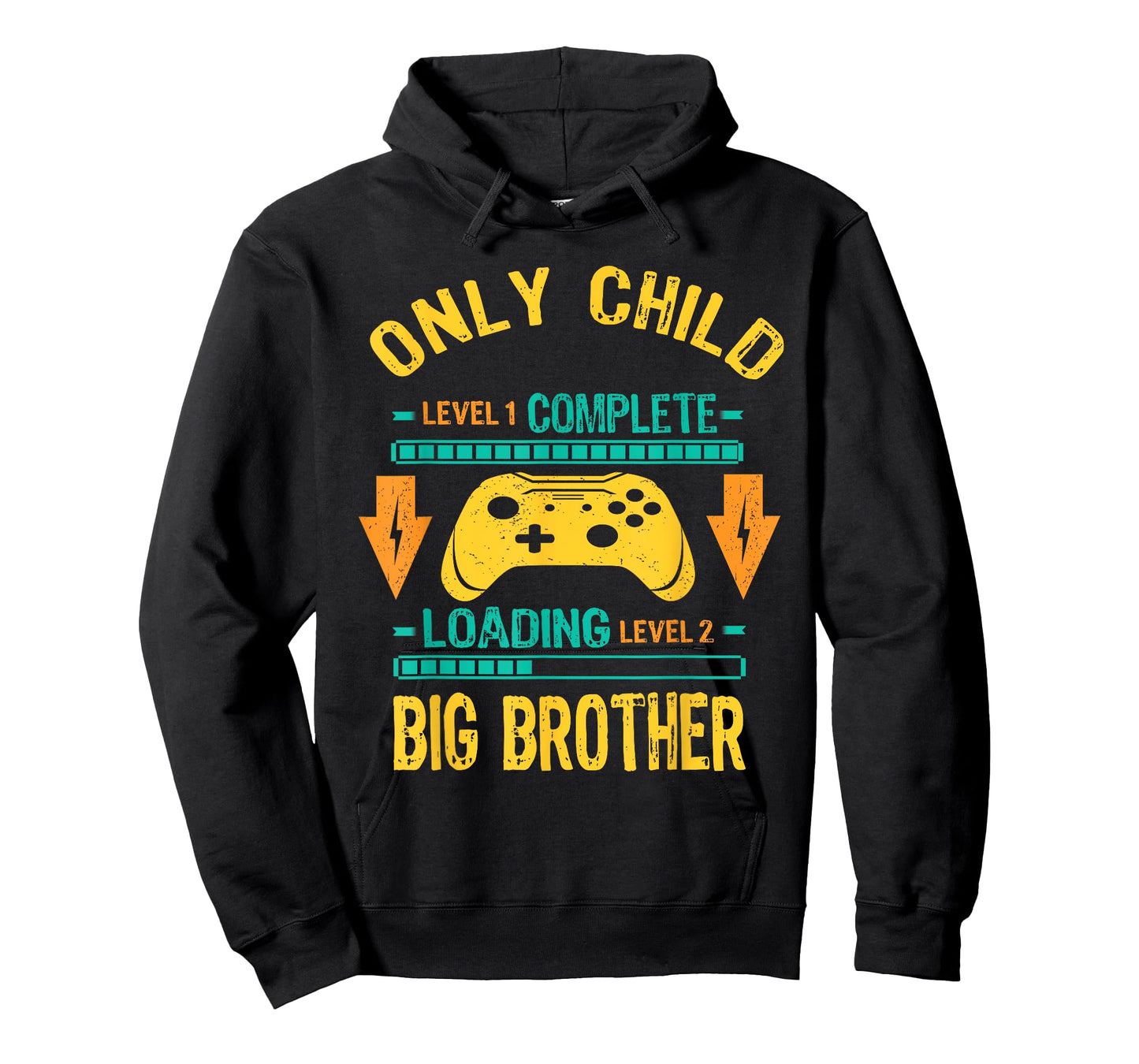 Level Only Child Ready Level Big Brother Loading T-Shirt