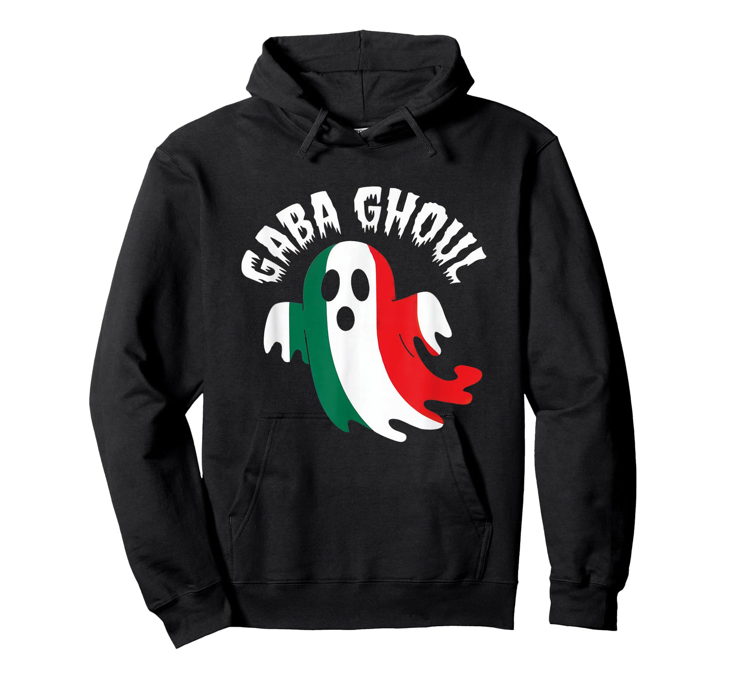 Halloween Gaba Ghoul Ghost Funny Italian Gabagool Pun T-Shirt